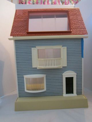 Fisher Price 1978 Nantucket/cape Cod Blue 3 - Story Dollhouse/home (250) Vintage