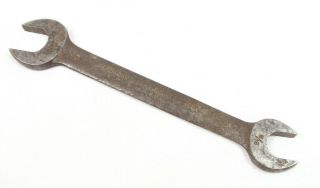 Herbrand Van - Chrome 9/16 " X 11/16 " Open End Wrench No 1027 - C Vintage Usa