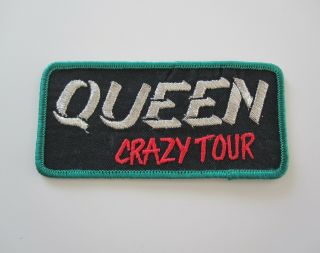 Queen : Official 1979 Crazy Tour Concert Vintage Live Killers Sew - On Patch