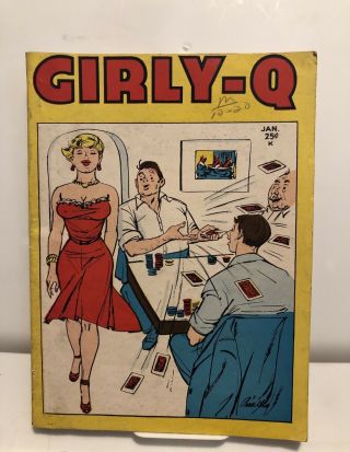 Vintage Girly - Q Adult Illustrated Comic Booklet