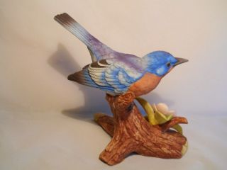 Vintage Andrea Bluebird by Sadek Porcelain Figurine 9973 3
