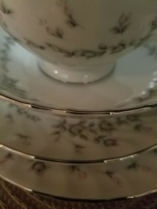 5 Pc Place Setting STYLE HOUSE PICARDY Mid Century Fine China Floral Garland 5