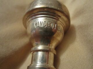 Vintage Vincent Bach Corp.  7C Trumpet Cornet Mouthpiece 2