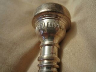 Vintage Vincent Bach Corp.  7C Trumpet Cornet Mouthpiece 3