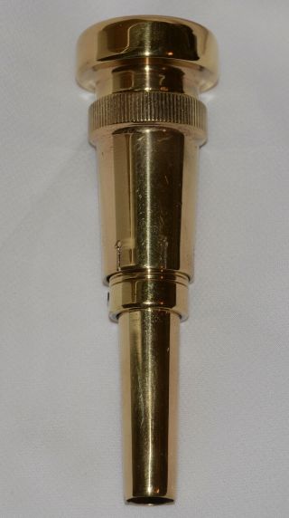 Vintage Jerwyn Adjustable 7 Trumpet Mthp 24 Throat Gold Plate Old Stock