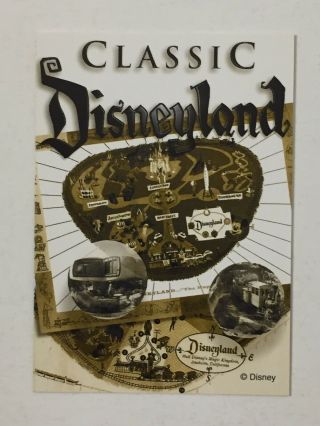 Vtg 90s Classic Disneyland 40th Anniversary Pin Set Cards Cast Member Exclusive 7