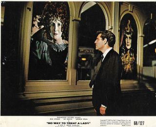 George Segal " No Way To Treat A Lady " 1968 Vintage Movie Still