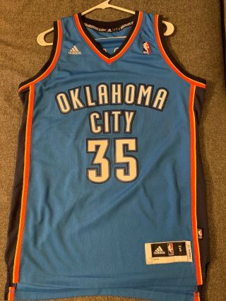 Vtg Kevin Durant Jersey Adidas Swingman Oklahoma City Thunder S