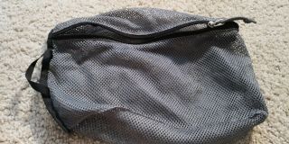 Petzl Mesh Vtg Bag For Seat Harness.  Gray