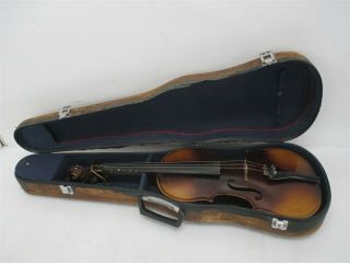 Vintage Viola 26.  5 " Total Length 15.  75 " Body W/ Hard Case
