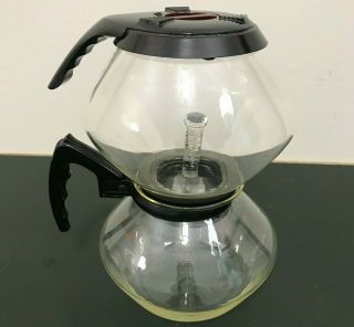 VTG General Electric Automatic Glass Coffee Maker Vacuum Brew Pyrex Corning Rod 2