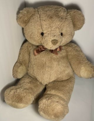 28” Vintage Russ Berrie Large Teddy So Soft Teddy Bear Stuffed Animal Plush Toy 3
