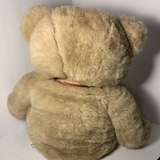 28” Vintage Russ Berrie Large Teddy So Soft Teddy Bear Stuffed Animal Plush Toy 5