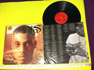 Vintage 1996 Columbia Records Nas It Was Written Lp Imagine That