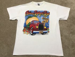 Vtg The Allman Brothers Band T - Shirt Beacon Theatre March 1998 Tour T - Shirt Xl