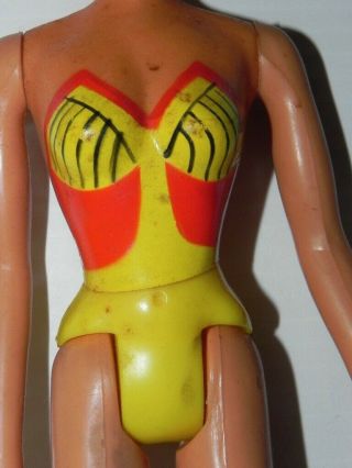 1976 Vintage Mego Wonder Woman Lynda Carter Dianna Prince DC Comics Doll Loose 3