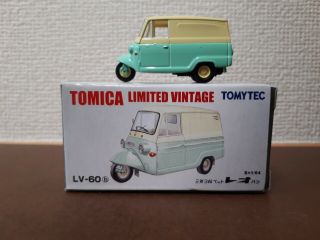 Tomytec Tomica Limited Vintage Lv - 60b Mitsubishi Pet Leo Van