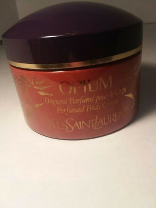 Perfumed Body Cream Opium Vintage Yves Saint Lauren 6.  6 Fl.  Oz.  200ml & Soap