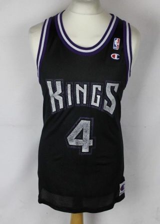 Williamson 4 Vintage Sacramento Kings Basketball Jersey Shirt Mens 44 " Champion