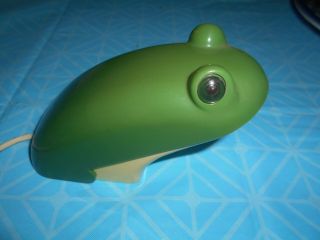 Vtg Green Frog Landline Telephone W/ Cord Frog Phone