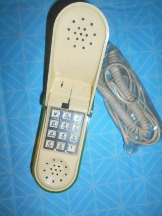 VTG GREEN FROG LANDLINE TELEPHONE W/ CORD FROG PHONE 5