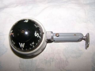 Vintage Airguide Compass.  No.  1955.  No Cracks Or Breaks.  It Was On A 1951 Chev.
