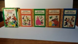 Set Of 4 Little Golden Books Vintage.  1974