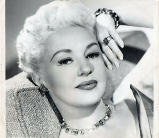 Betty Grable 63 - Year - Old 8x7 " Unique Dated Vintage Photo 1956
