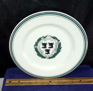 Vintage Syracuse China Yale University Trumbull College Plate