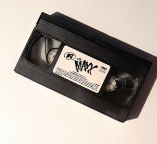 ☆ Vintage MTV THE MAXX VHS HOMELESS SUPERHERO Animation ANIME CARTOON SERIES 2
