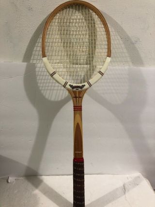 Vintage Dunlop Maxply Fort Wood Tennis Racquet Light 4 1/2 Made In England