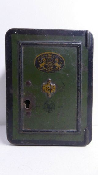 Vintage Safe Money Box Tin Toy