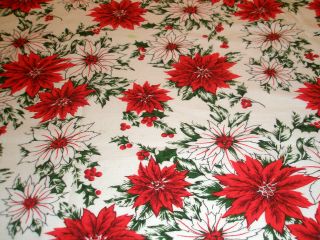Vintage Christmas Tablecloth 58 