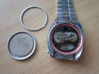 Elektronika 1 Pulsar Red Led Digital Vintage USSR Soviet Quartz Watch for Repair 2