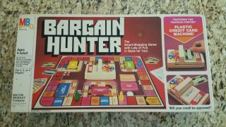 Vintage Bargain Hunter Board Game 01 - 1981 Milton Bradley -