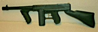 Vintage 1960`s Park Plastics Thompson Machine Gun Toy Squirt Gun Smg 300 Usa Exc