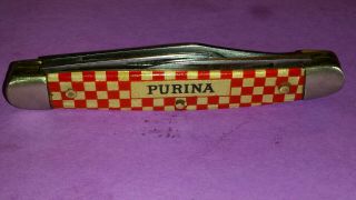 Vintage Purina Pocket Knife - Kutmaster 