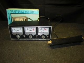 Vintage Micronta 3 Meter Cb Swr Tester 21 - 522