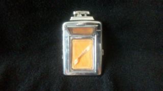 Vintage Ronson Lighter Ladies Compact / Cigarette Case Missing Mirror 3