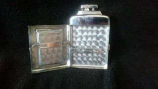 Vintage Ronson Lighter Ladies Compact / Cigarette Case Missing Mirror 4