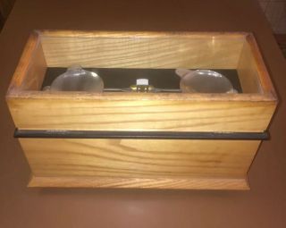 Vintage Henry Troemner Apothecary Scale in Oak and Glass Case Model 190 - CL 7