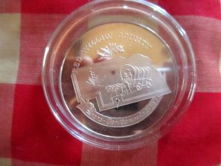 Nip Vintage 1973 Red Willow County Nebraska 1 Oz Silver Anniversary Coin