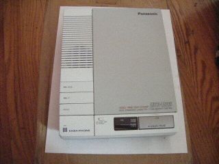 Vintage Panasonic Easa - Phone Kx - T1461 Dual Cassette Answering Machine