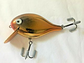 Vintage Thompson Doll Top Secret TS 74 Gold Black Fishing Lure 2