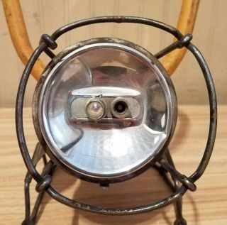 Vintage Justrite Permissible Electric Lantern Twin Buld Minning Railroad Lantern 3