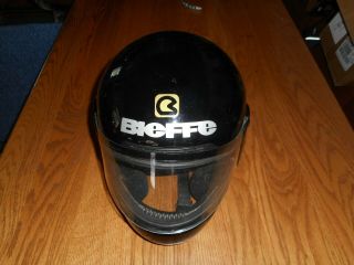 Vintage Bieffe Kelva Rr Einforced Racing Helmet Med.  58 Gr 1650 Italy