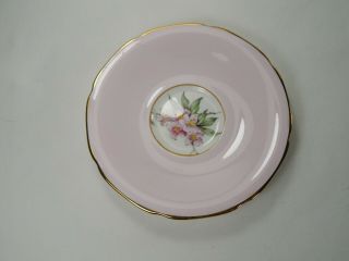 Vintage Paragon Double Warrant Pink Flower Tea Cup and Saucer 5