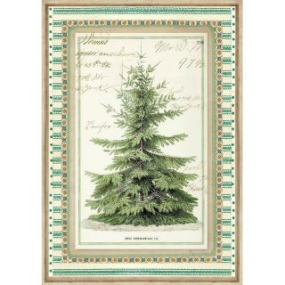 Stamperia Winter Botanic Christmas Decoupage Rice Papers 