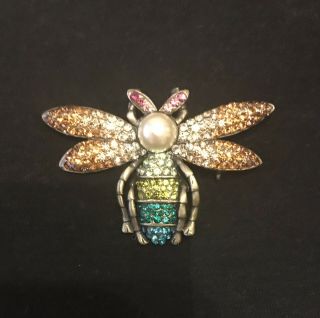 Vintage Butler And Wilson Brooch - Dragonfly/bee
