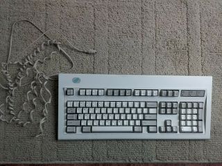 Vintage 1994 Ibm Keyboard Model M 52g9700 Non Removable Cord Clicky Keys